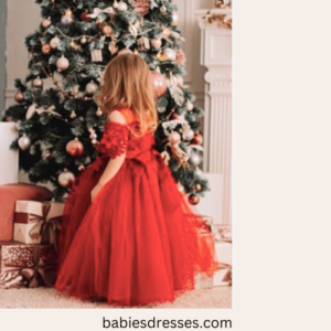 Santa baby dress